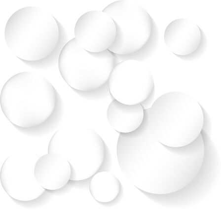 Seamless Pattern. Circle Abstract Art Background. Vector Illustrのイラスト素材