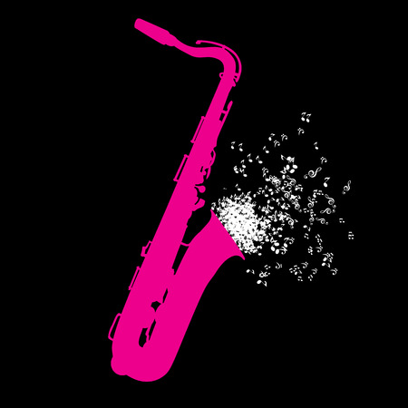 Abstract Music Background Vector Illustration for Your Designのイラスト素材