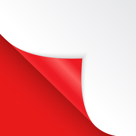Shape of bent angle is free for filling red color. Vector Illustration.のイラスト素材