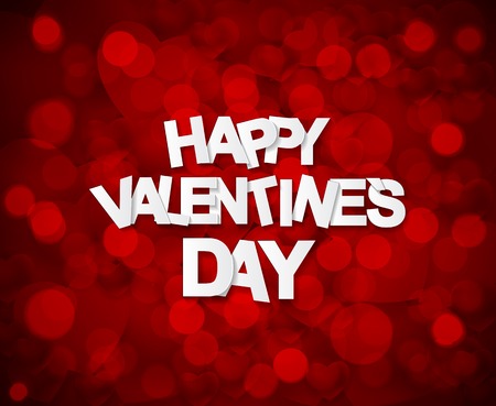 Valentines Day Heart Love and Feelings Background Design. Vector illustration.のイラスト素材