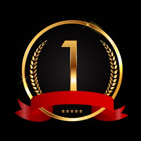 Template Logo 1 Years Anniversary Vector Illustrationのイラスト素材