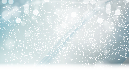 Abstrat Winter Snow Blue Background Vector Illustration EPS10のイラスト素材