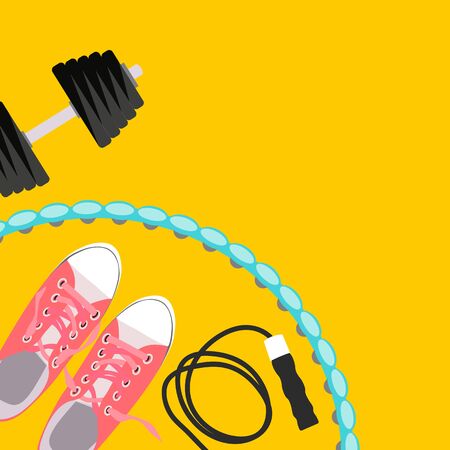 Abstract Fitness Sport Background. Vector Illustration EPS10のイラスト素材