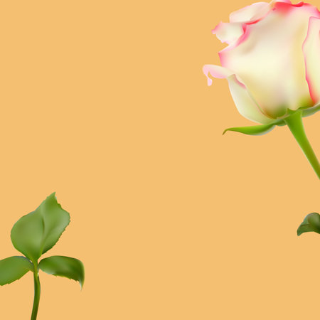 Flower Natural Background for Post. Vector Illustrationのイラスト素材