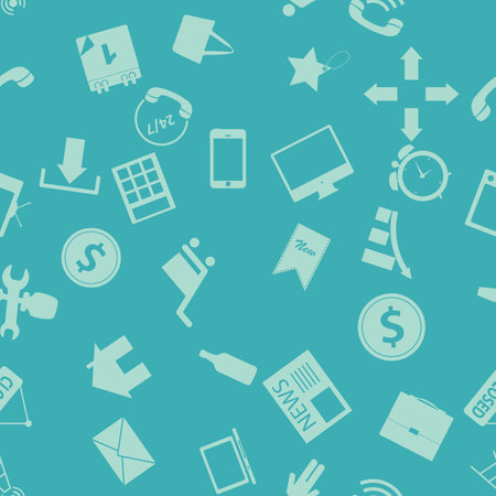 Target Flat Concept Icon Vector Illustration. Target Icon Image. Target Icon Sign. seamless patternのイラスト素材