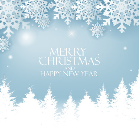 Holiday New Year and Merry Christmas Background.のイラスト素材