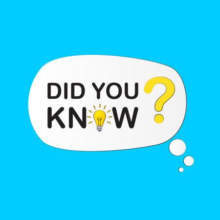 Did you know Speech Bubble Background with Idea Light Bulb Icon Vector Illustrationのイラスト素材