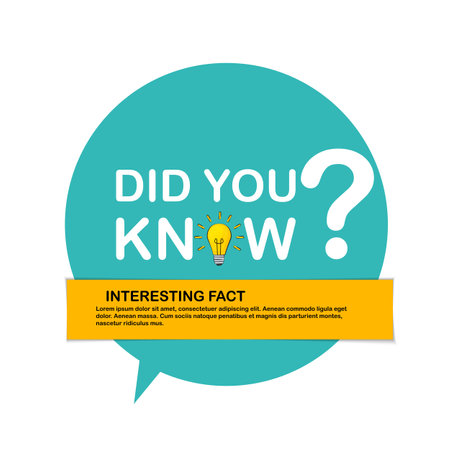 Did you know Speech Bubble Background with Idea Light Bulb Icon Vector Illustrationのイラスト素材