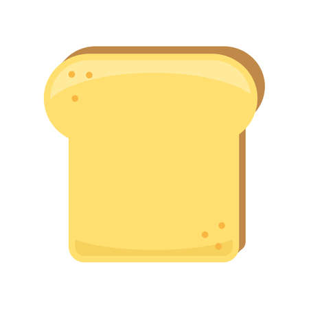 Bread Simple food icon in trendy style isolated on white background for web apps and mobile concept....