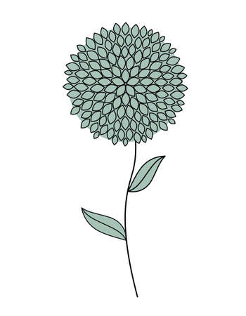 Simple Flower Icon Vector Illustration EPS10のイラスト素材