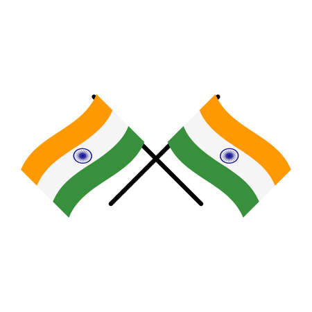 Abstract India Flag Sign. Vector Illustration EPS10のイラスト素材