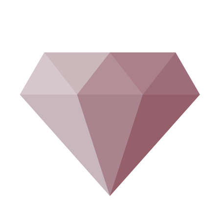 Diamond simple icon. Vector Illustration EPS10のイラスト素材