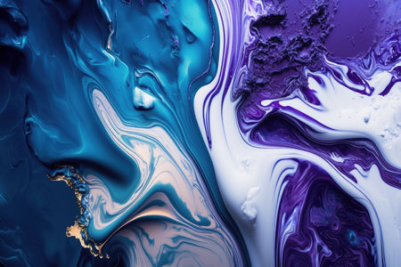 abstract marble textured background luxury marble blue. Illustration Generative AIの素材