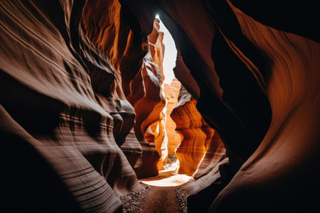 natural canyon background. Illustration AI Generativeの素材