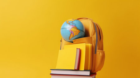 back to school background. Illustration Generative AIの素材