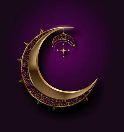 islamic holiday background. Illustration Generative AIの素材