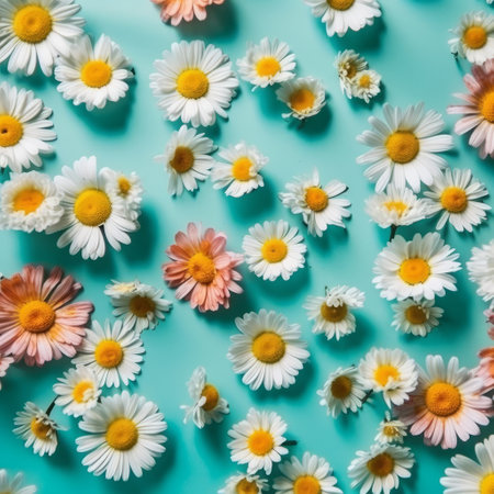 flower background. Illustration Generative AIの素材