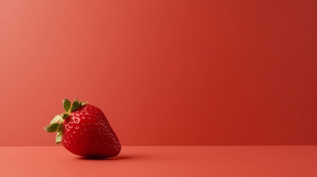 Ice cream on minimalist background. Illustration Generative AIの素材