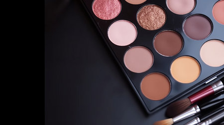 makeup palette. Illustration AI Generativeの素材