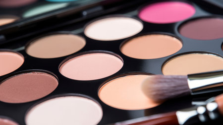 makeup palette. Illustration AI Generativeの素材