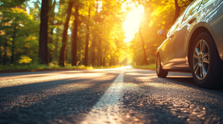 Beautiful summer bow nature background.の素材