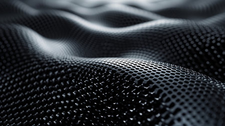 Abstract dark metal 3D background.の素材