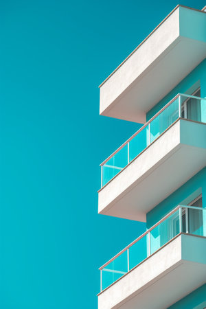 real estate advertising background with copy space.の素材