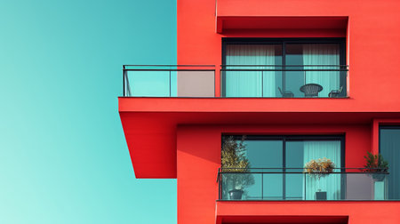 real estate advertising background with copy space.の素材