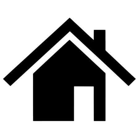Real Estate Simple Vector Web Icon EPS10のイラスト素材