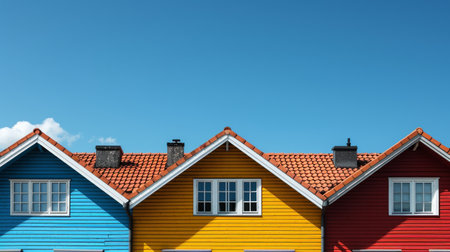 Beautiful background for real estate advertising.の素材