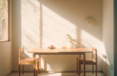 an apartment in Europe is shown.の素材