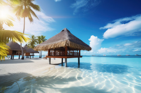 beach and lagoon wallpaper free.の素材