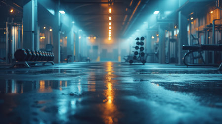 Beautiful photography for gym advertisingの素材