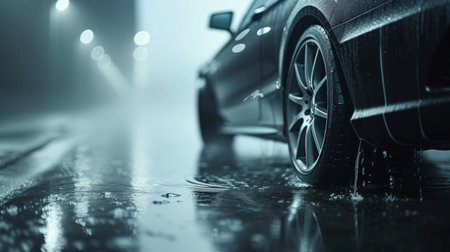 Beautiful photography for Car polish advertisingの素材