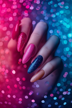 Beautiful background for Manicure salonの素材