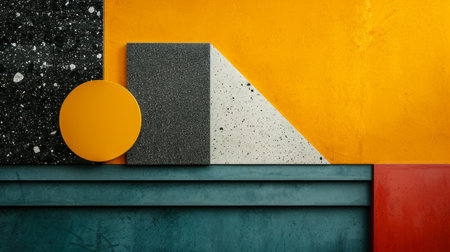 A minimalist color palette with bold accents, conveying the essence of high-fashion sophisticationの素材