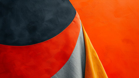 Abstract composition of fashion pieces, capturing the spirit of contemporary chic and designの素材