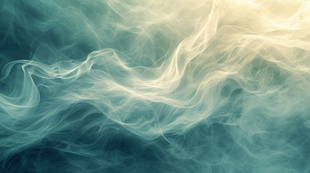 Ethereal Transformation: Soft transitions and delicate textures represent the continuous evolution of life and consciousness.の素材