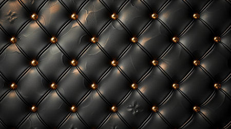 a dark quilted luxury background.の素材