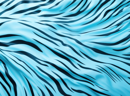 an image of zebra print design which is blue and white,の素材