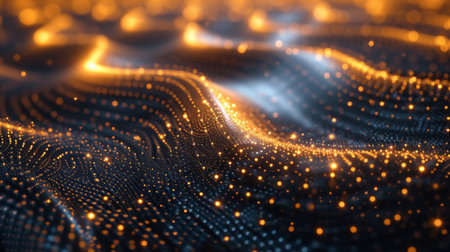 Quantum computing technology enabling unprecedented computational power.の素材