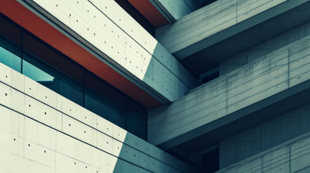 Clean lines intersect with geometric patterns, reminiscent of urban grids and architectural blueprints.の素材