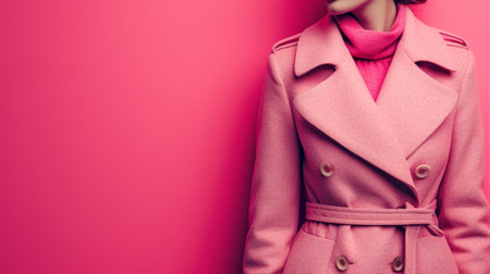 The nostalgic charm of retro fashion, a nod to the past with a contemporary twist.の素材