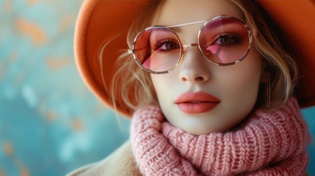 The nostalgic charm of retro fashion, a nod to the past with a contemporary twist.の素材