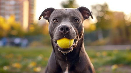 Beautiful dog looking at the cameraの素材
