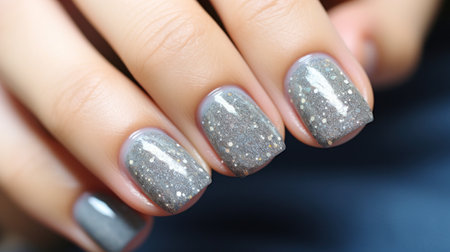 glitter nail manicureの素材