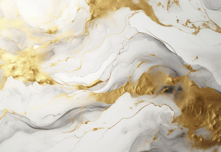 a white marble texture with gold foil,.の素材