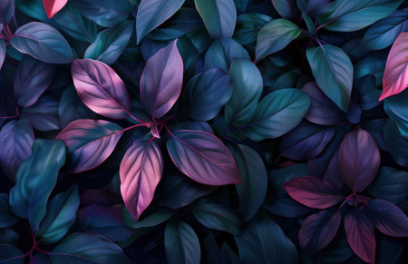 dark purple leaf wallpaper.の素材