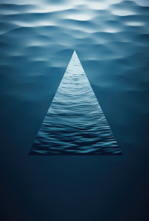 a photo of a sailboat floating through the water.の素材