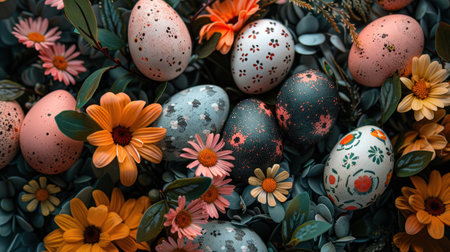 Easter holiday backgroundの素材